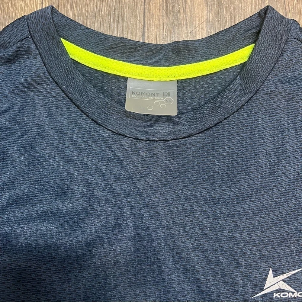 Men’s Blue Running Shirt Polo Size S